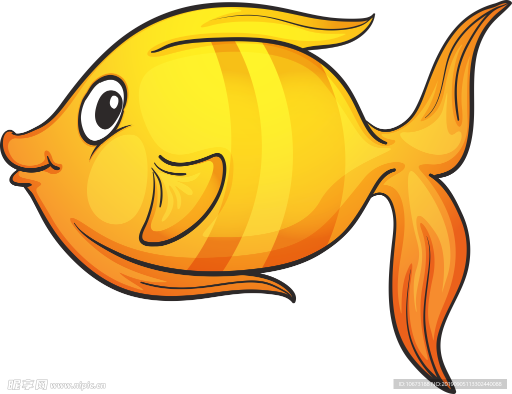 卡通海洋生物