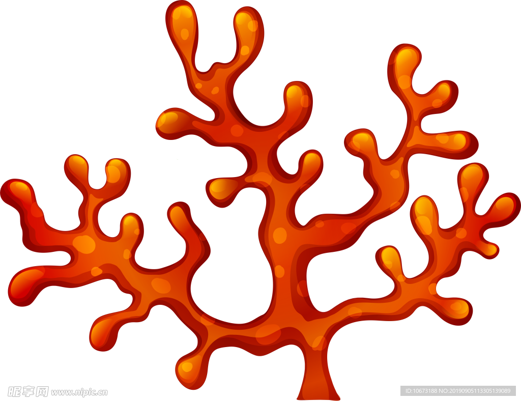 卡通海洋生物