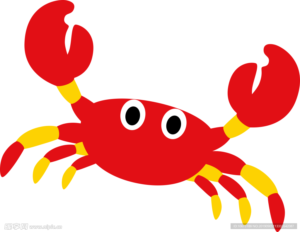 卡通海洋生物