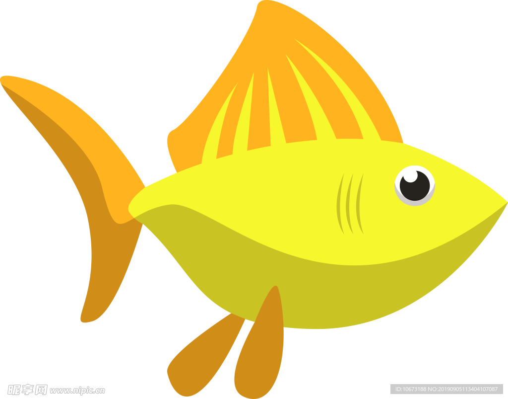 卡通海洋生物