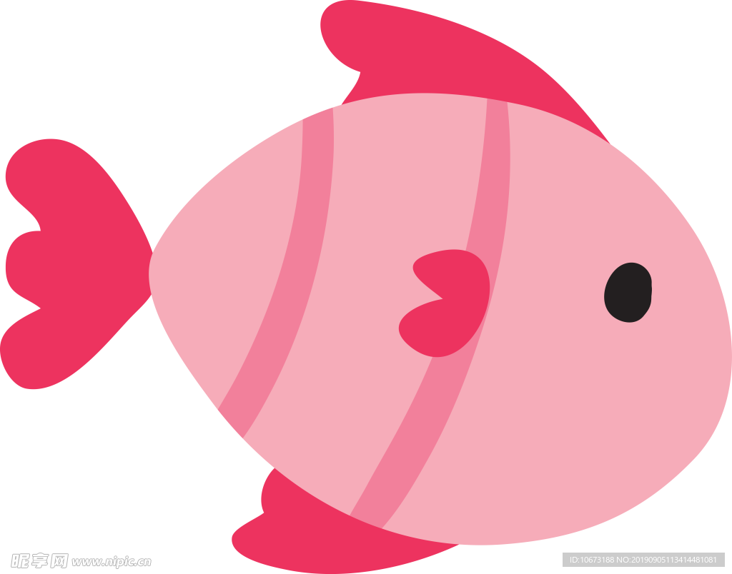 卡通海洋生物