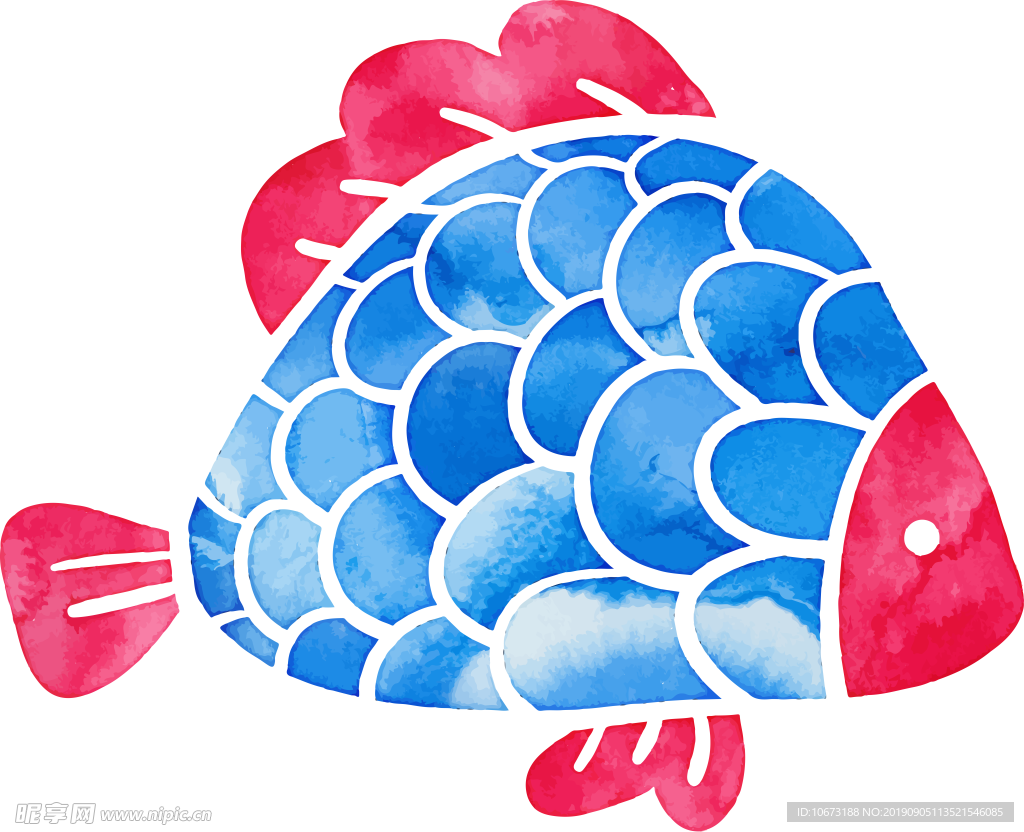 卡通海洋生物