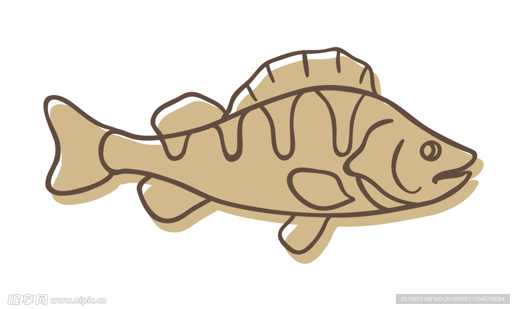 卡通海洋生物