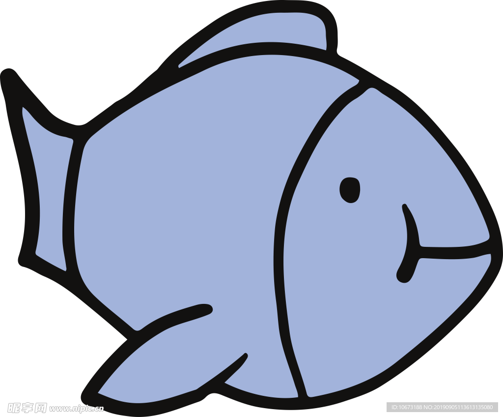 卡通海洋生物