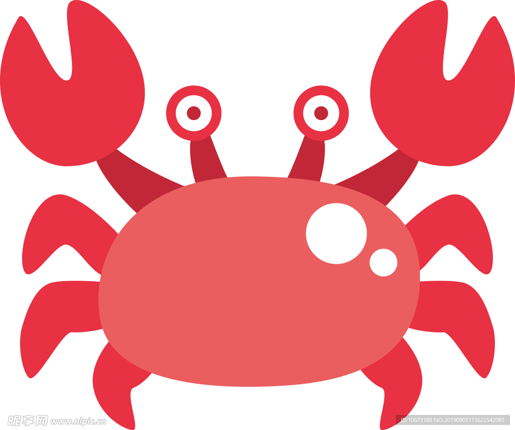 卡通海洋生物