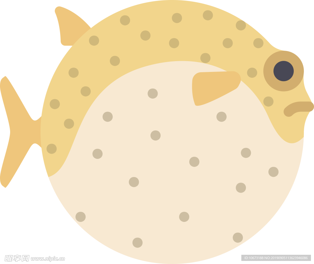 卡通海洋生物