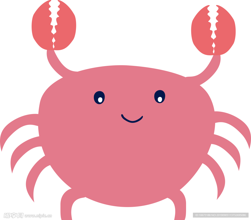 卡通海洋生物