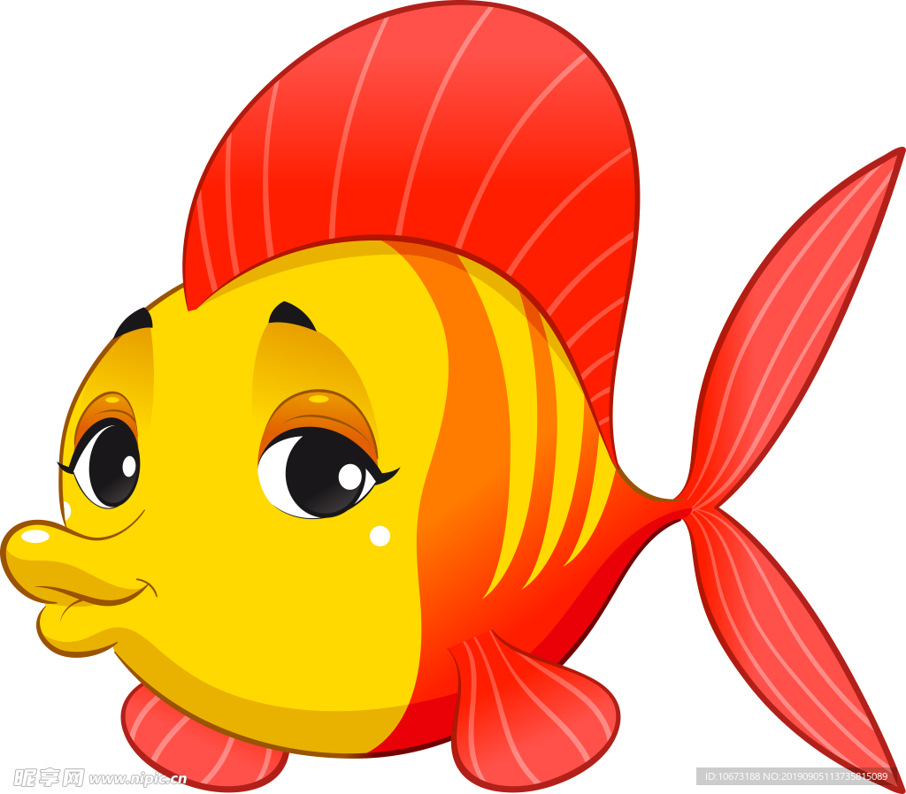 卡通海洋生物
