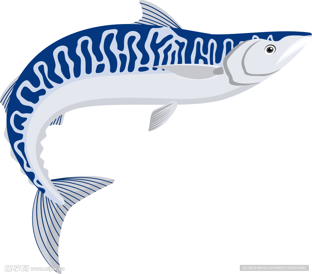 卡通海洋生物