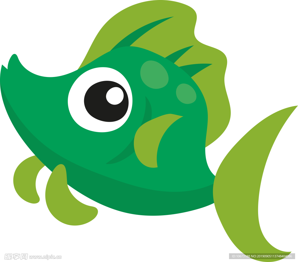 卡通海洋生物