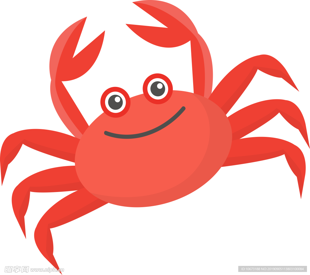 卡通海洋生物