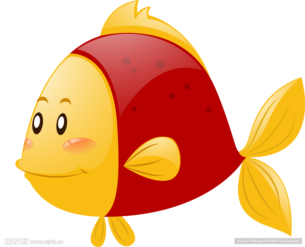 卡通海洋生物