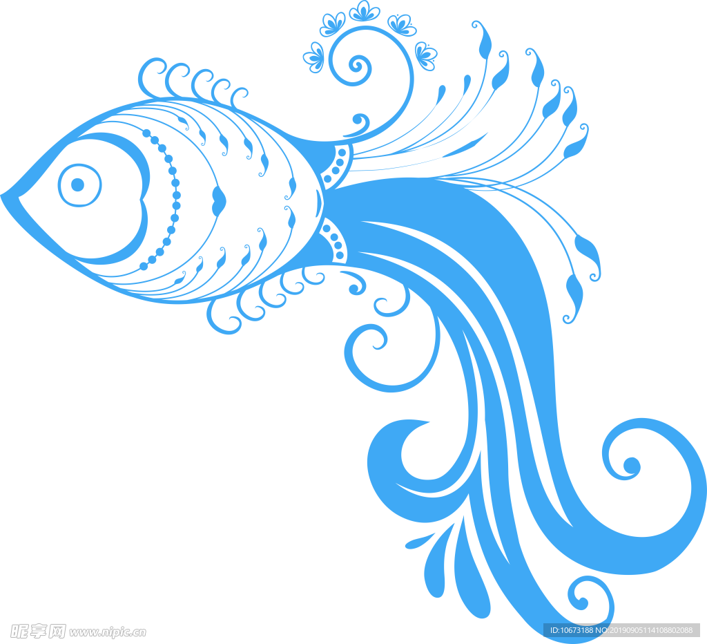 卡通海洋生物