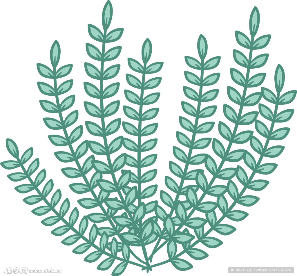卡通海洋生物