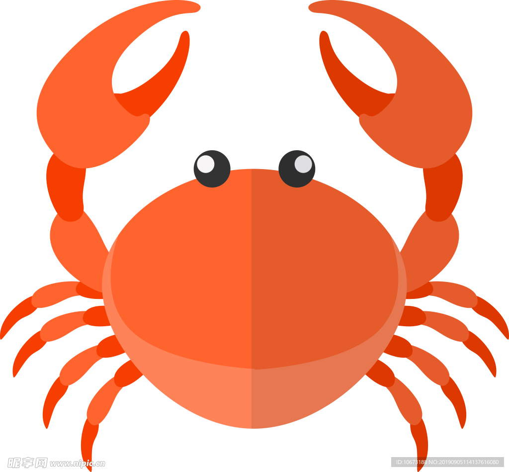 卡通海洋生物