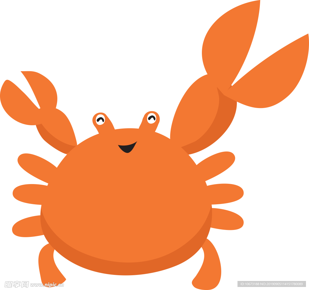卡通海洋生物