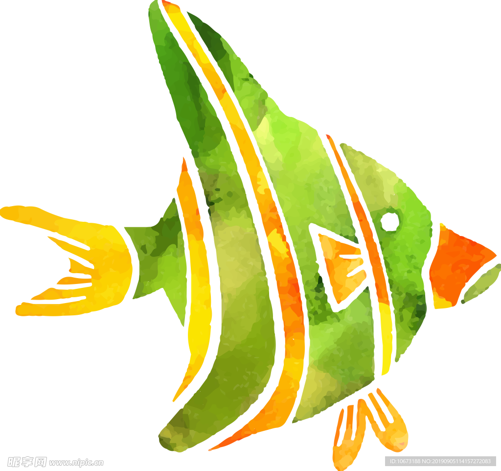 卡通海洋生物