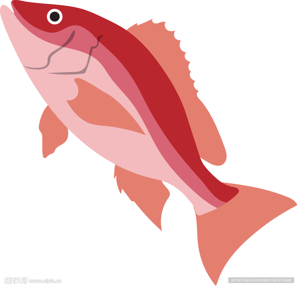卡通海洋生物