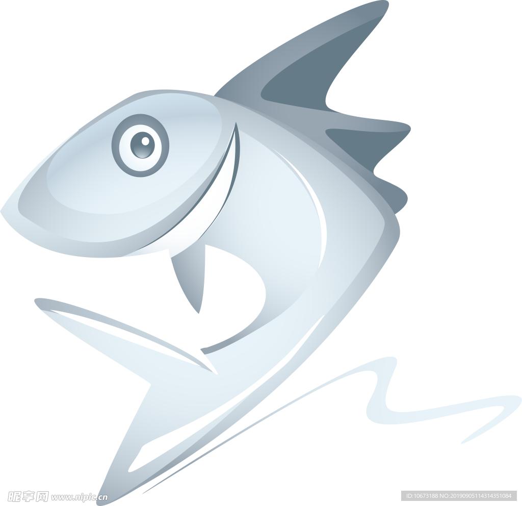 卡通海洋生物