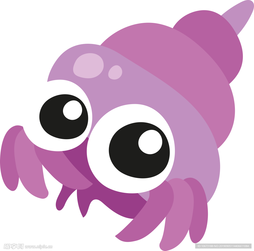 卡通海洋生物