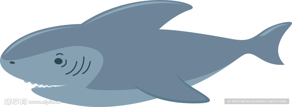 卡通海洋生物