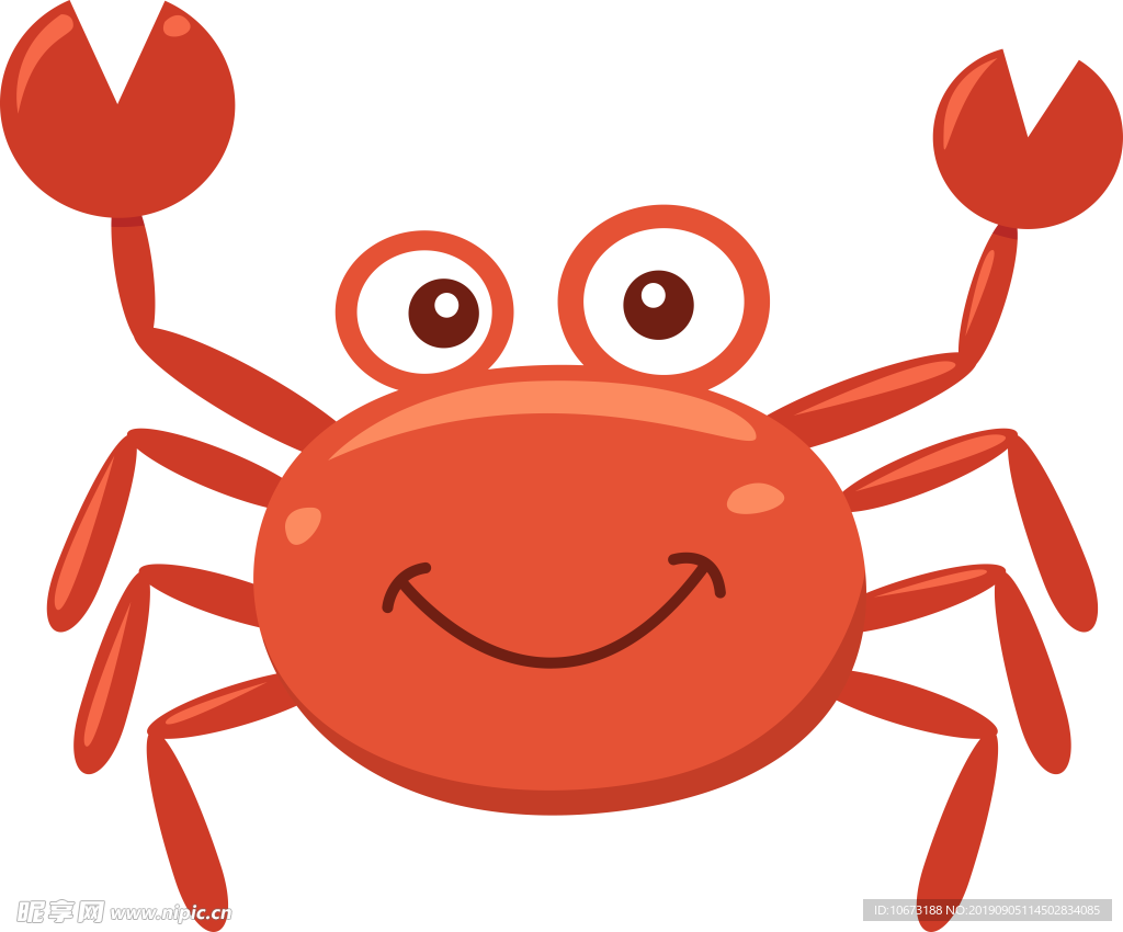 卡通海洋生物
