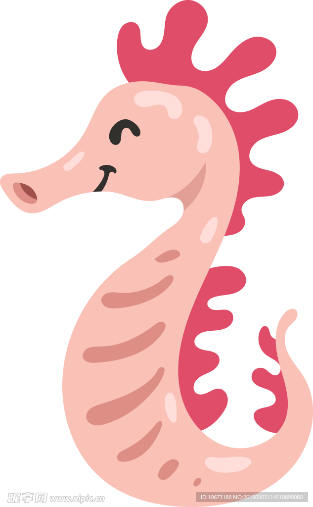 卡通海洋生物