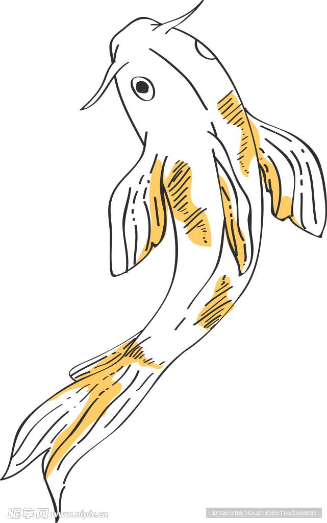 卡通海洋生物