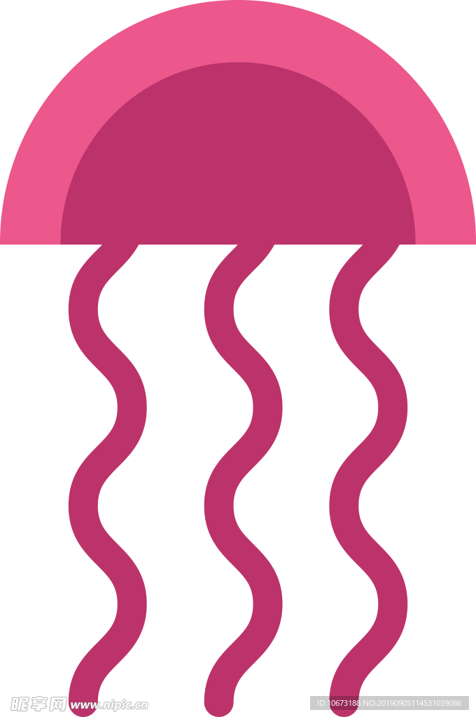 卡通海洋生物