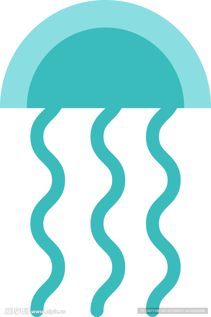 卡通海洋生物