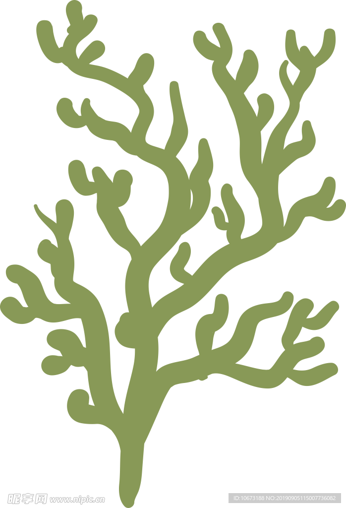 卡通海洋生物