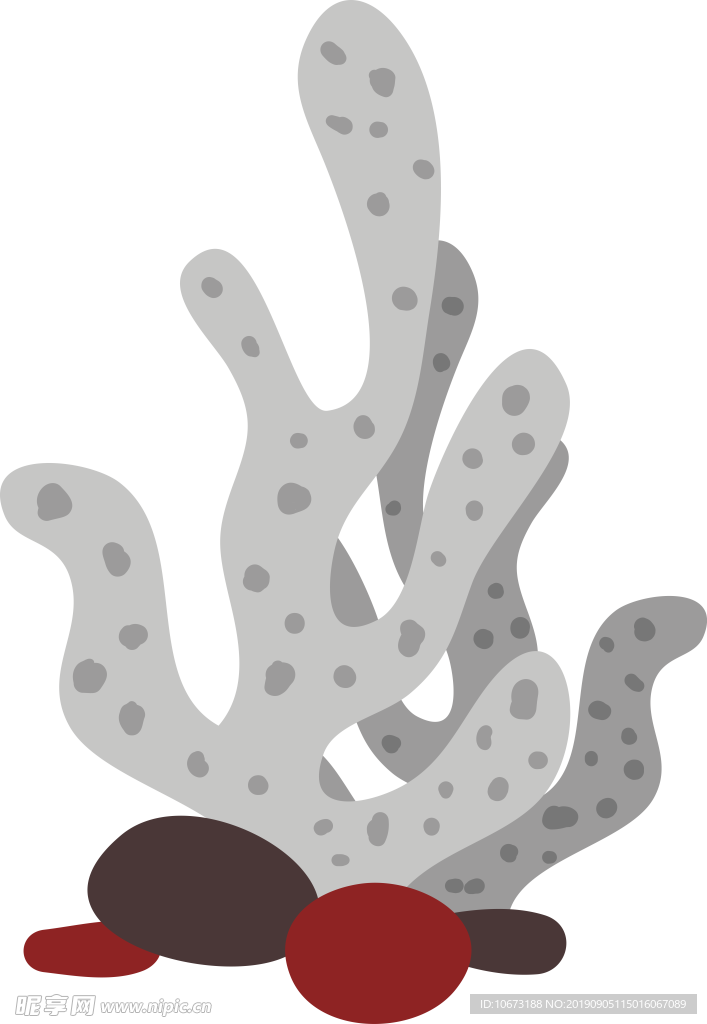 卡通海洋生物