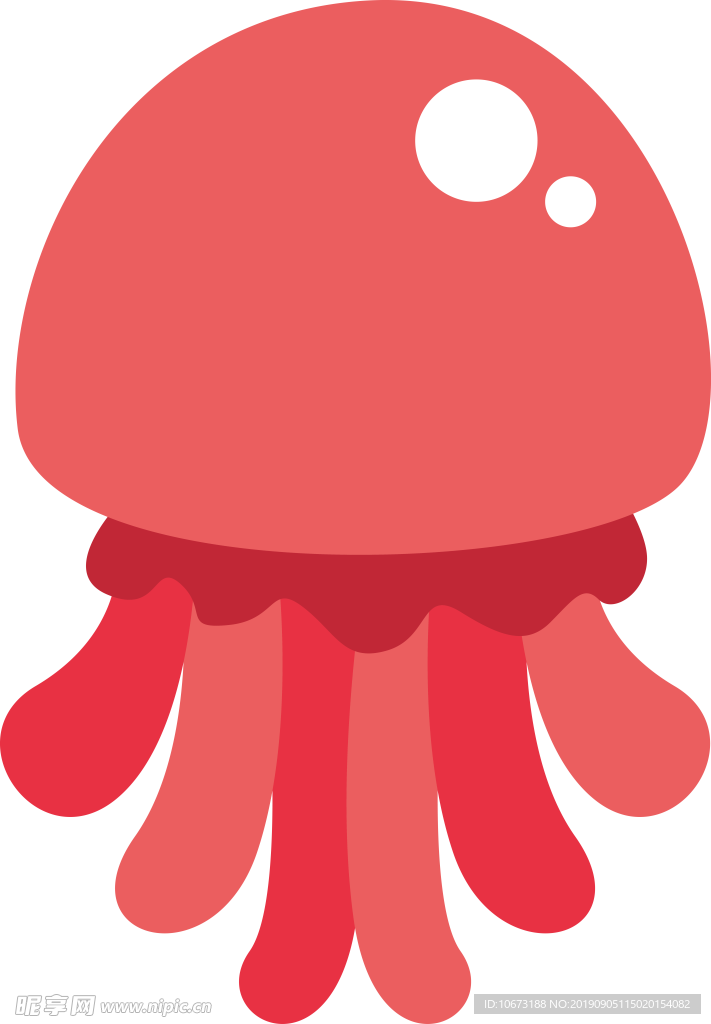 卡通海洋生物