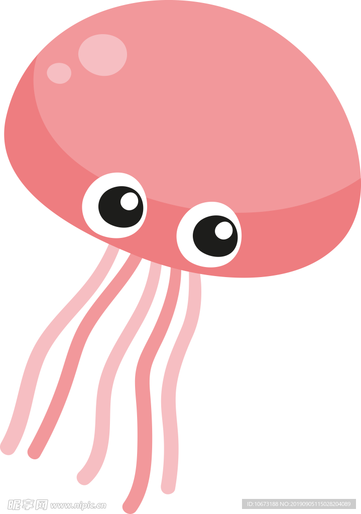 卡通海洋生物