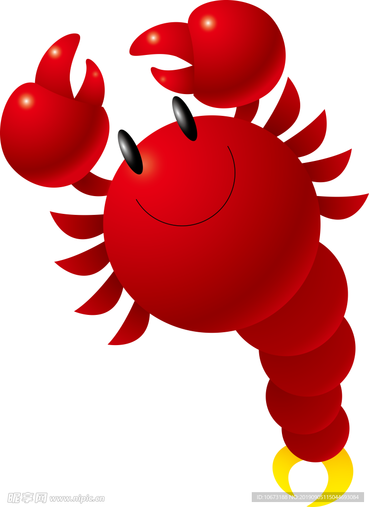 卡通海洋生物