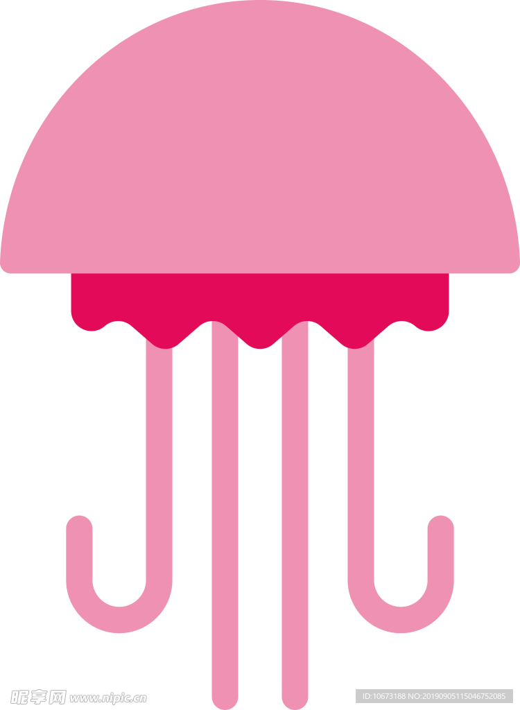 卡通海洋生物