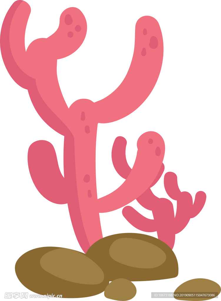 卡通海洋生物