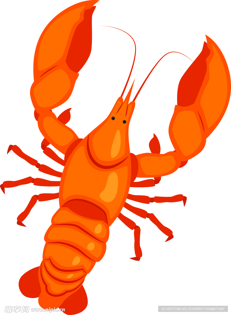 卡通海洋生物