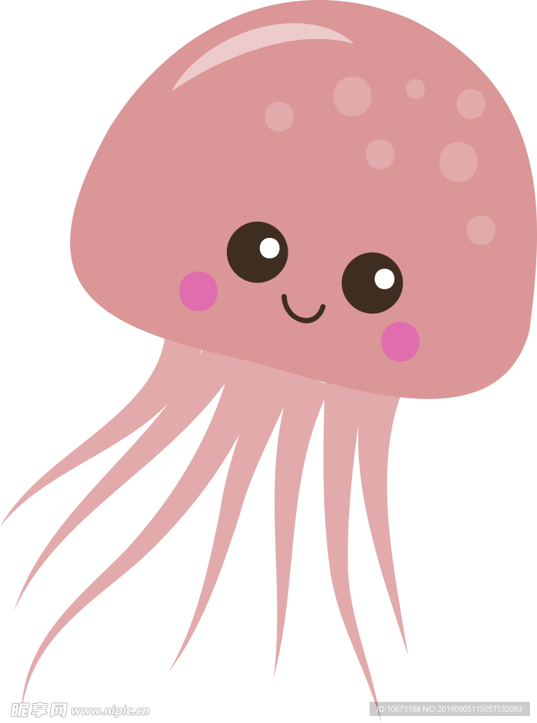 卡通海洋生物