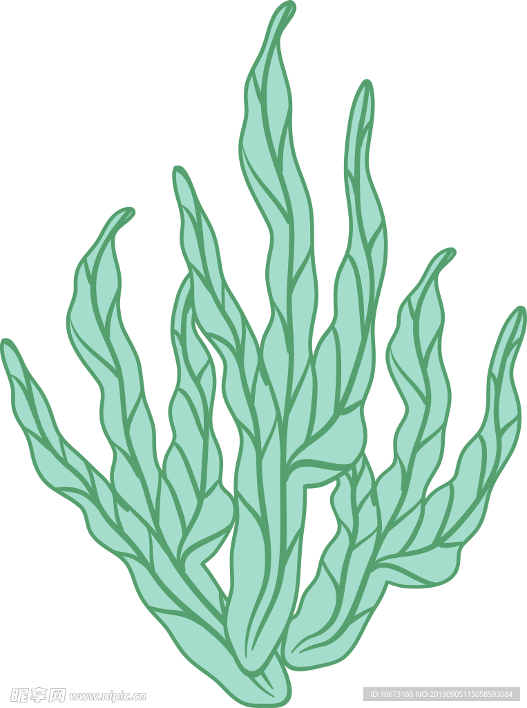 卡通海洋生物
