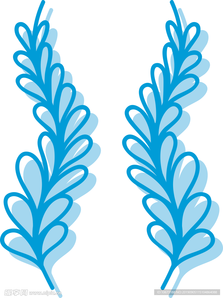 卡通海洋生物