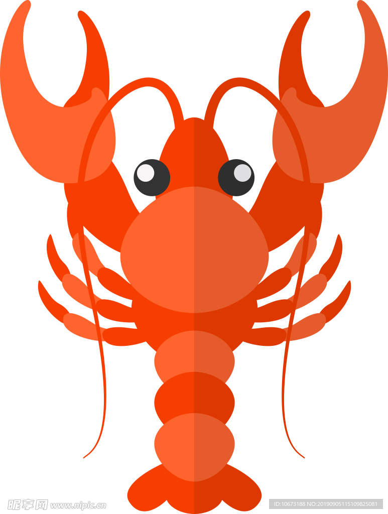 卡通海洋生物