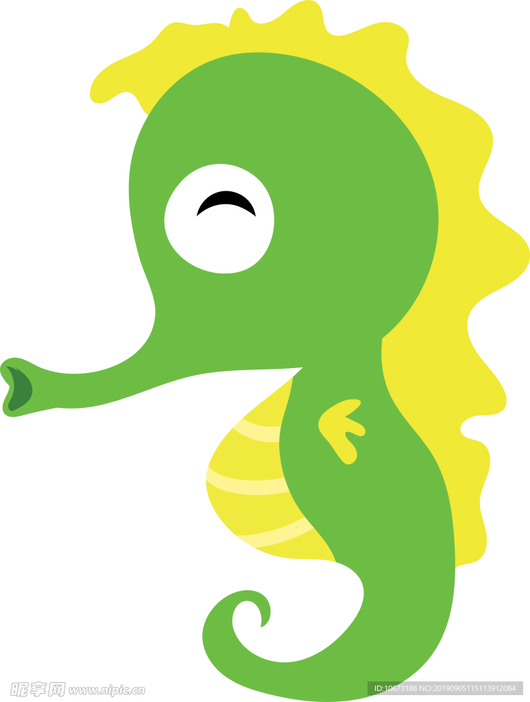 卡通海洋生物