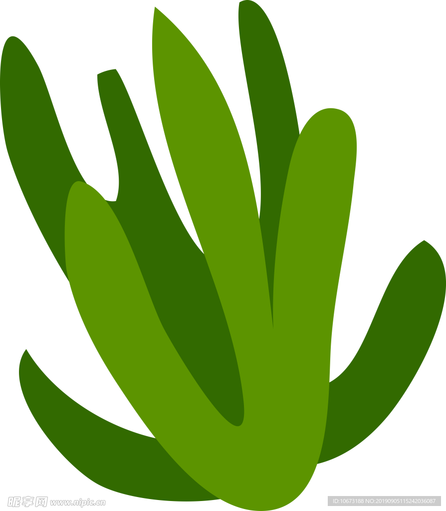 卡通海洋生物