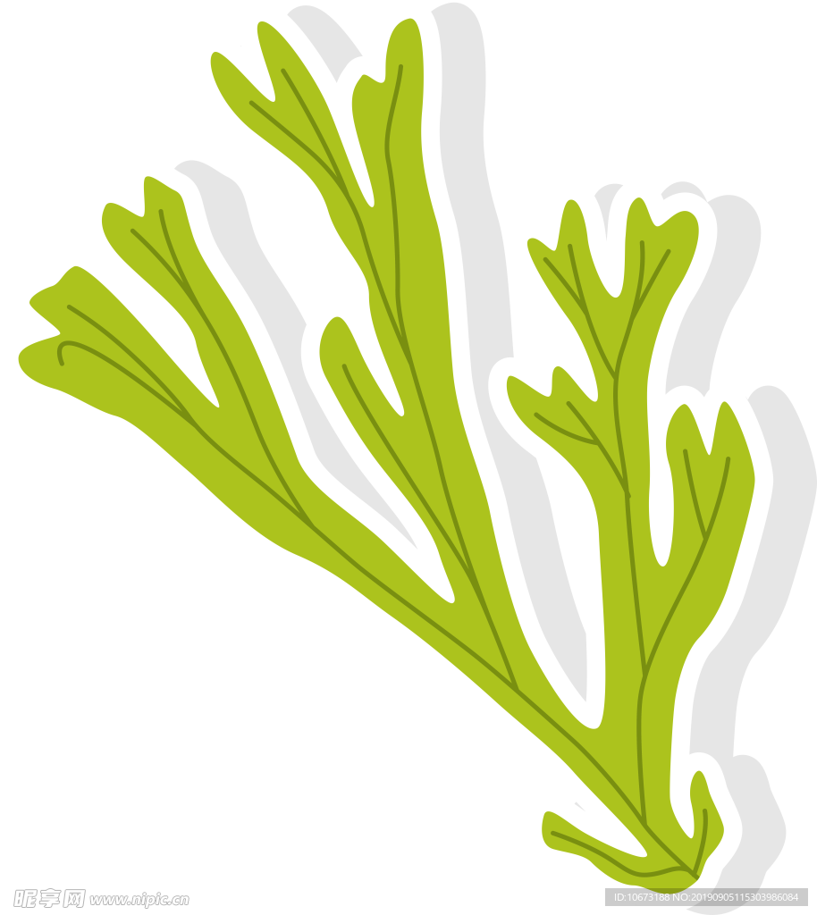 卡通海洋生物