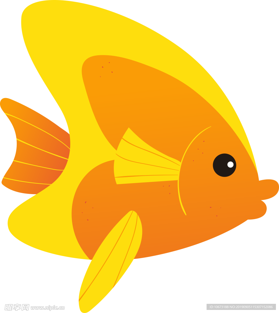 卡通海洋生物