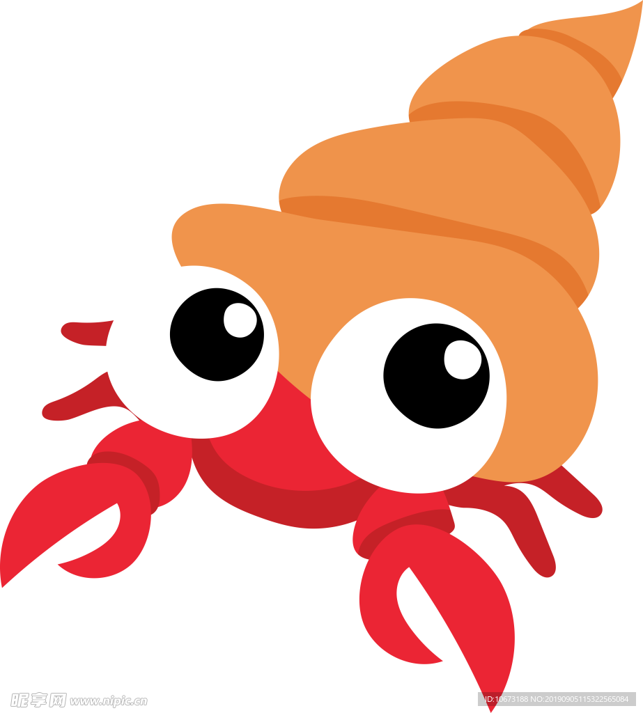 卡通海洋生物