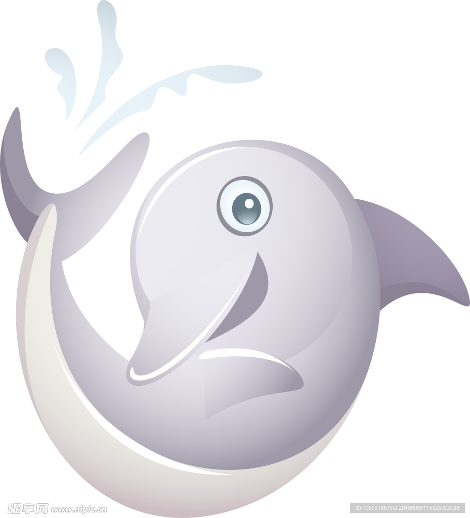 卡通海洋生物