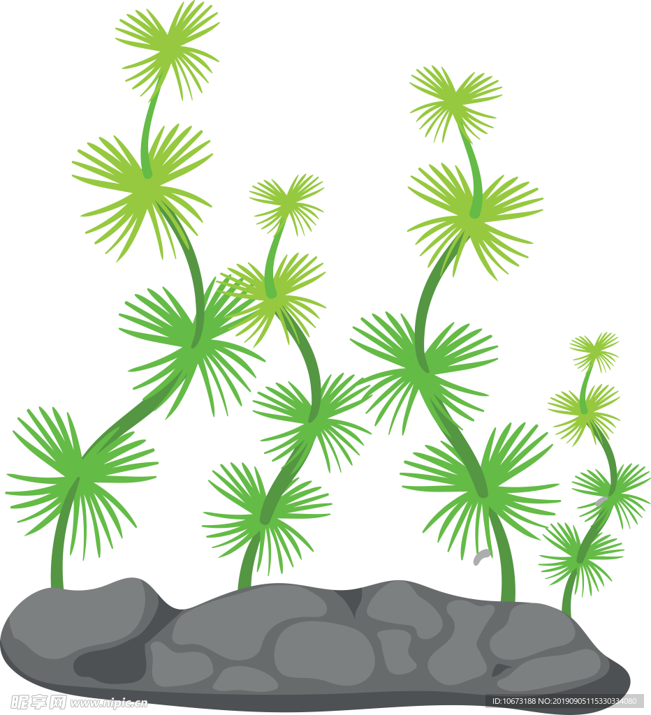卡通海洋生物