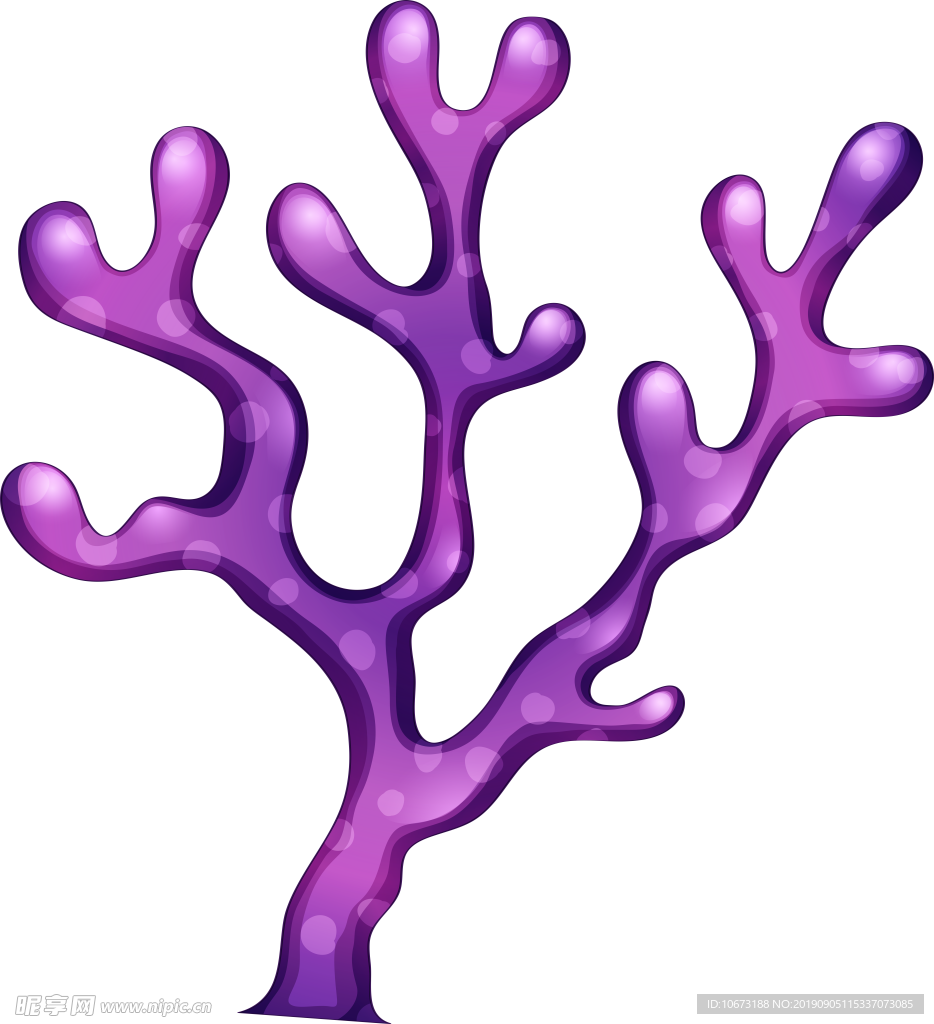 卡通海洋生物